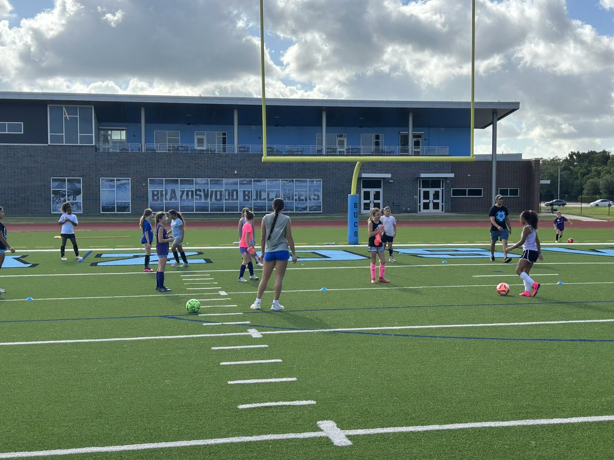 Future Lady Buc Soccer Camp Day 1