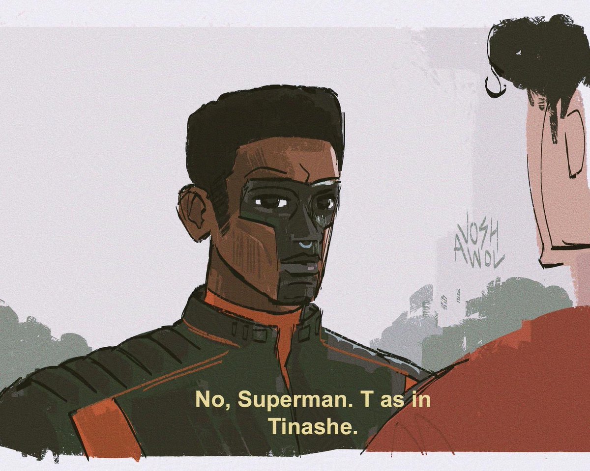 JoshAwol's tweet image. fav part of the movie.
mister terrific, superman