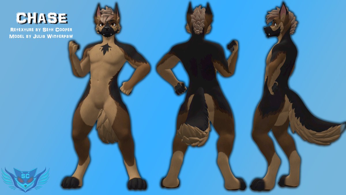 SethCooperrr's tweet image. Finished comm for @BlazinWolf23
A German Shepherd with the ultimate driving machine! 🚗💨