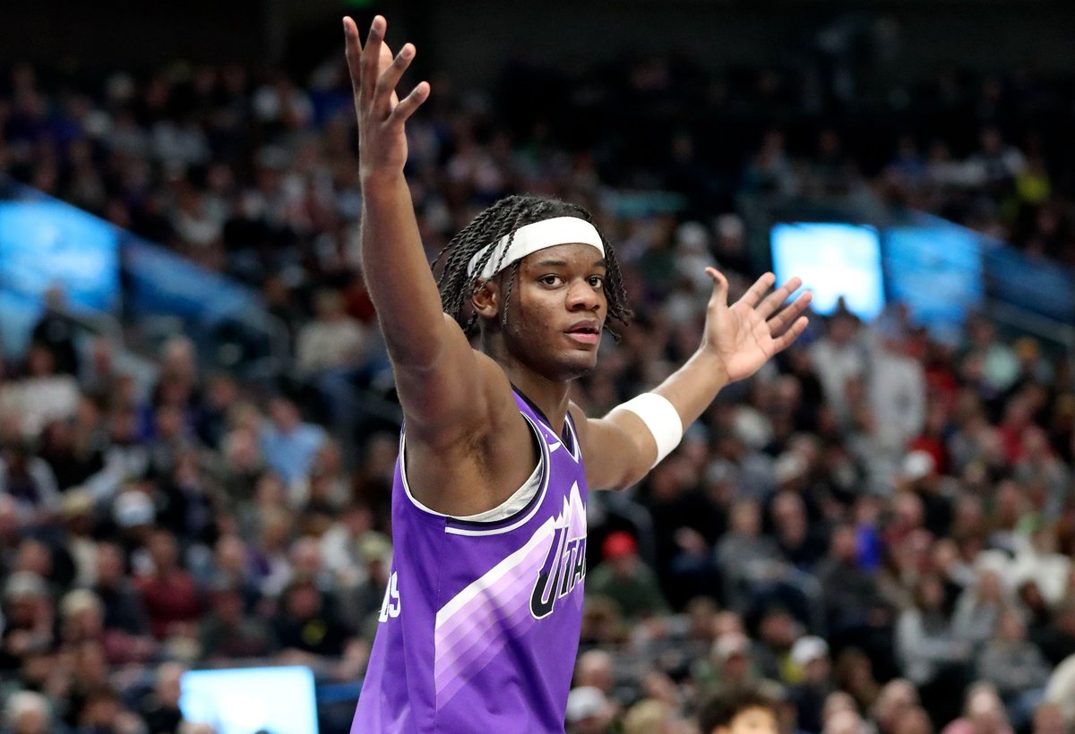 SleeperJazz's tweet image. What are you guys expecting out of Taylor Hendricks next season?
I think he will surprise a lot of people this year. 👀