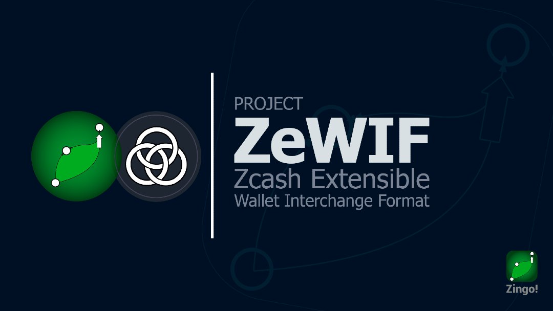 ZingoLabs's tweet image. This is the perfect time to describe ZeWIF, another of our projects, which is firmly positioned at the forefront of interoperability and user freedom.

Read more:

free2z.com/zingolabs/zpag…
