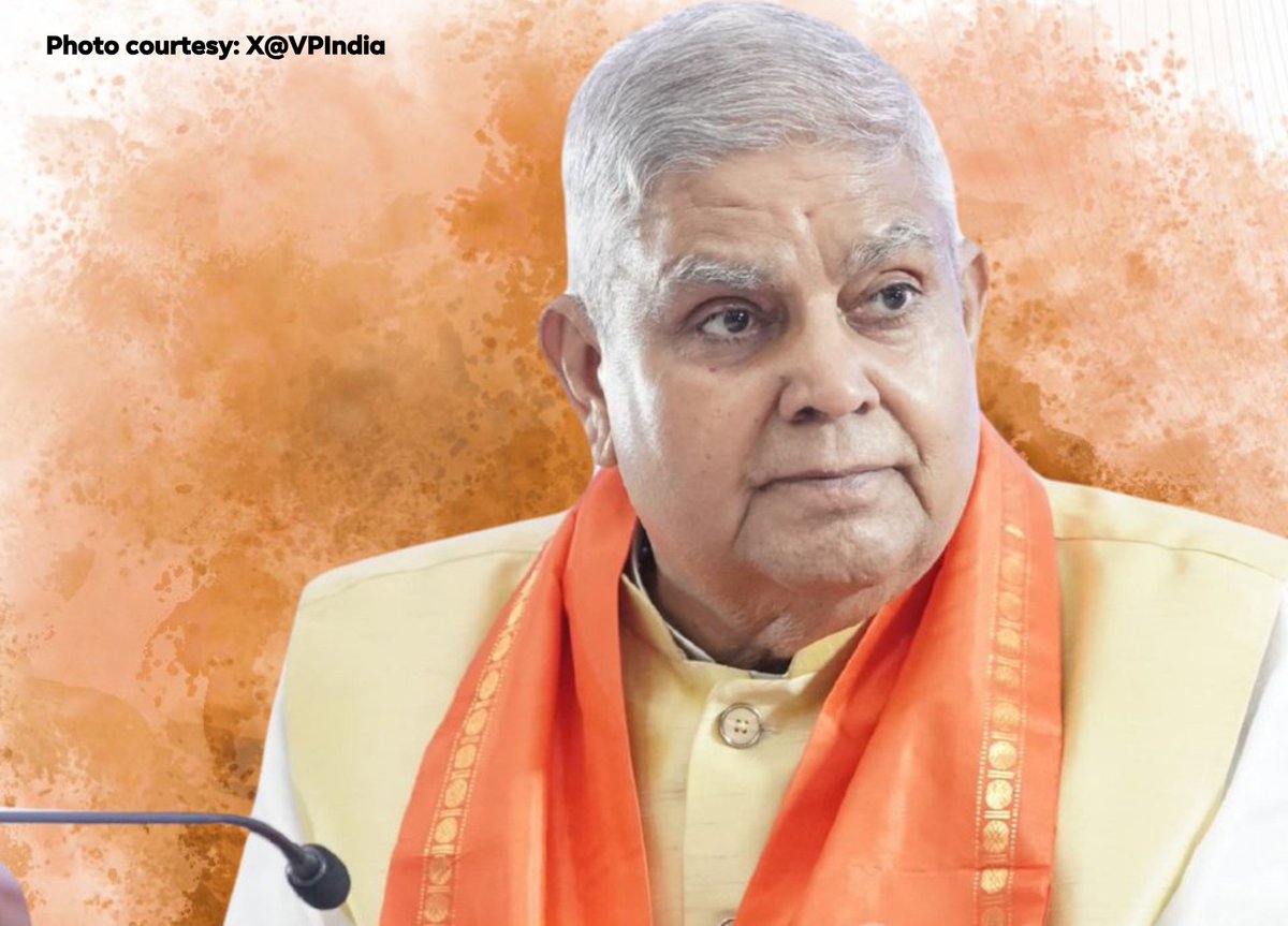 Jagdeep Dhankhar resigned as the Vice President of India on Monday, "to prioritise healthcare". Having served in the role since 2022, the 74-year-old made the announcement on the first day of Parliament's #MonsoonSession 

#JagdeepDhankharResigns #vicepresidentofindia