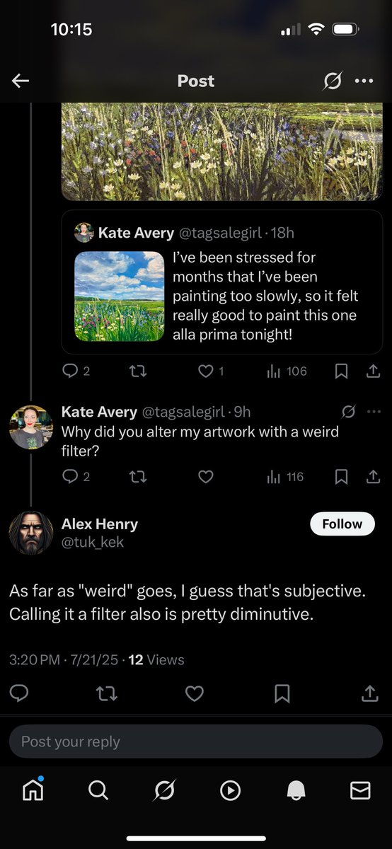 tagsalegirl's tweet image. Please don’t EVER do this to an artist’s work without their express permission. It’s beyond insulting and gross.