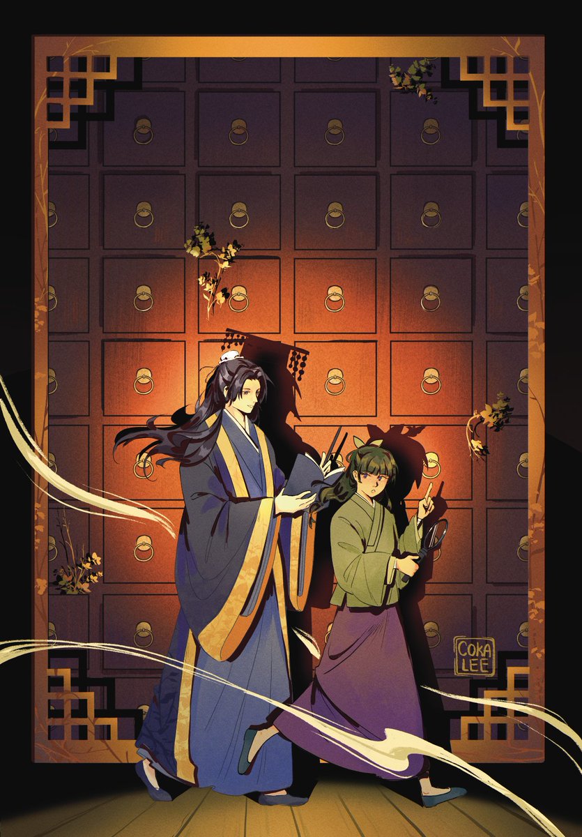cokaleee's tweet image. Sherlock and Her Watson 🌿
#apothecarydiaries #Jinmao