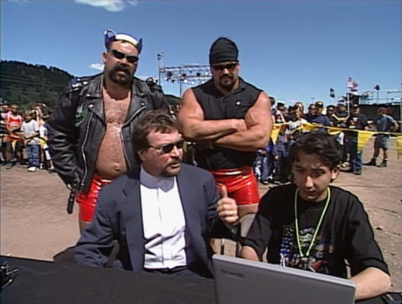 ApronBump's tweet image. TOMORROW.
Start your engines and break out the leather. @Fretzlemania and I are going road wild.
Make sure you're caught up on The Apron Bump: Wrestling Wars of the 90's Timeline! ⬇️
apronbump.com/categories/wre…