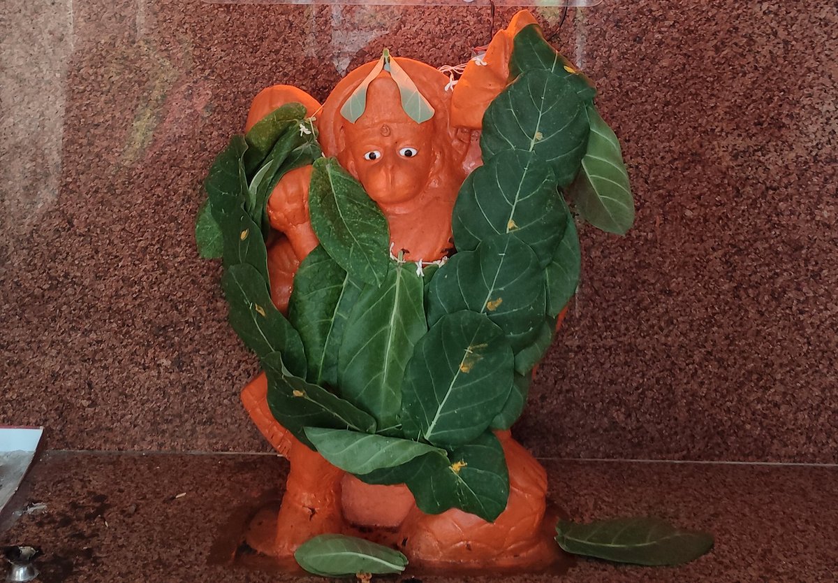 Jai Shree Hanuman ji ki.
Shree guru charan saroj raj,
Nij manu mukuru sudari l
Jo Dayaku fal chari |
Budhihin Tanu Janike,Sumi Ro Pawan Kumar |
Bal Buddhi Vidya Deh Mohi ,
Harhu kales Vikar
Best strong thought by Tulsidas ji all accept it