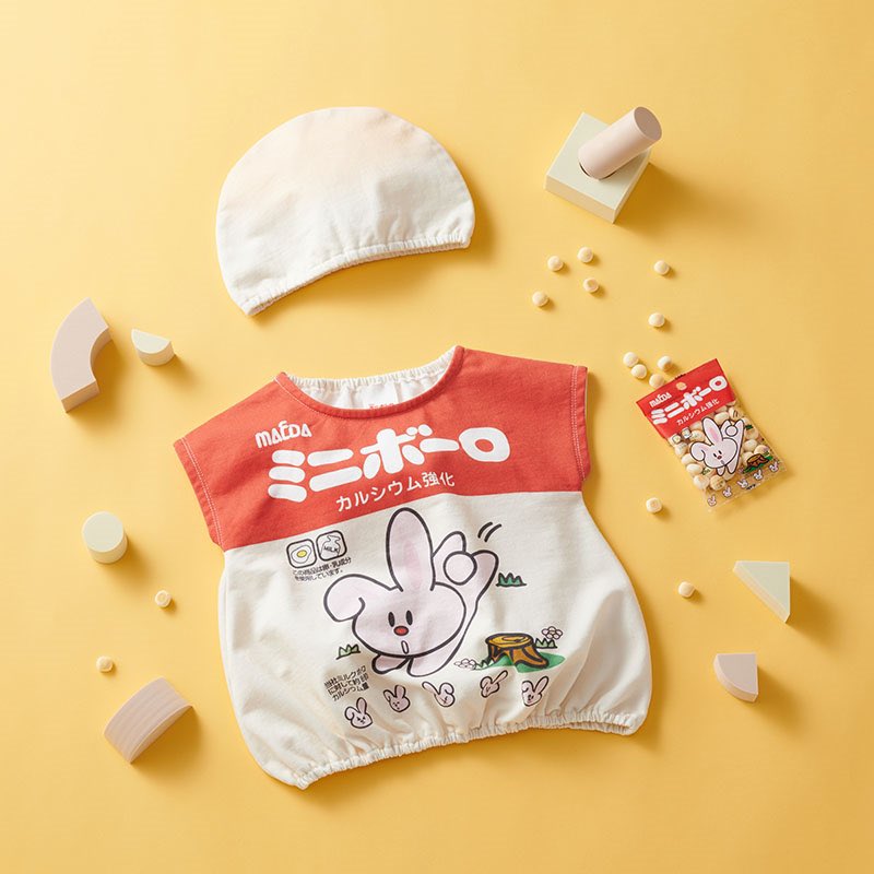 7/25発売の「おやつなりきり帽子付きベスト」が可愛すぎる！！ 80〜90 
