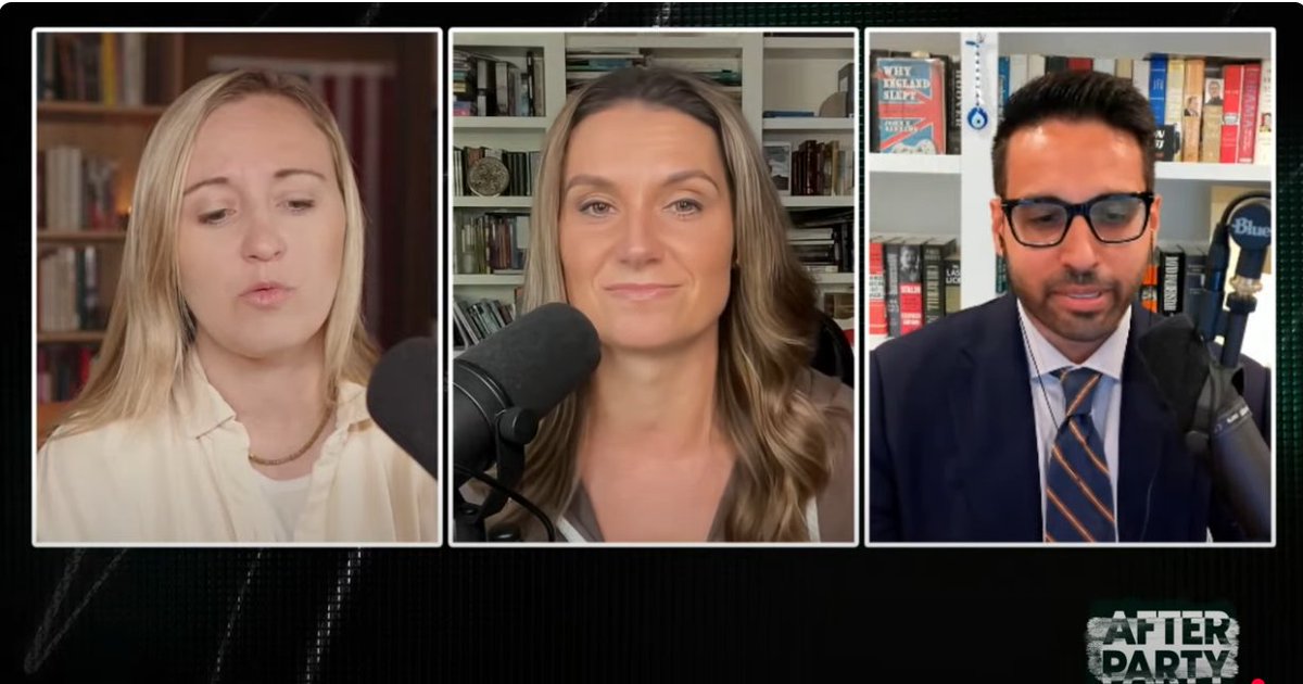 afterpartyemily's tweet image. “It's Hunter Unleashed. It's part of like the bitterness tour…”
@esaagar on Hunter Biden’s wild new interview and more on After Party…live NOW: youtube.com/watch?v=IZvbAZ…