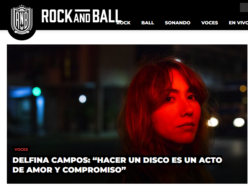 Rock City Agencia (@rockcityagencia) on Twitter photo “Hacer un disco es un acto de amor y compromiso” <a href="/_delfinacampos_/">delfina campos</a> en entrevista para <a href="/RockAndBall/">Rock And Ball</a> nos cuenta: En “Películas perdidas”, la artista profundiza su búsqueda artística con un sonido más orgánico y visceral y reafirma su identidad dentro del pop-rock argentino. “Hacer un disco es un acto de amor y compromiso” <a href="/_delfinacampos_/">delfina campos</a> en entrevista para <a href="/RockAndBall/">Rock And Ball</a> nos cuenta: En “Películas perdidas”, la artista profundiza su búsqueda artística con un sonido más orgánico y visceral y reafirma su identidad dentro del pop-rock argentino.