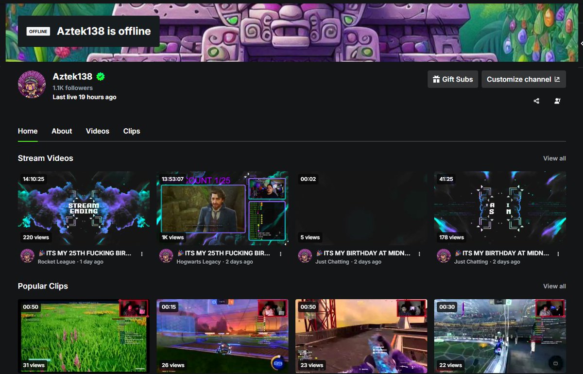I would like to thank <a href="/KickStreaming/">Kick</a> <a href="/KickCommunity/">Kick Community</a> for one of the best birthday gifts I could have asked for letting me and my wife <a href="/Nezuko_1822/">Vivian Rosas~Vela</a> be kick verified we promise to keep grinding partner next??
special thanks to <a href="/josan104_kick/">Joseph sanchez</a> <a href="/OG_Lunxr/">Lunar aka Chase</a> <a href="/novakgaming59/">NovakGaming59</a> <a href="/travvvmanlive/">TRAVVVMAN</a>