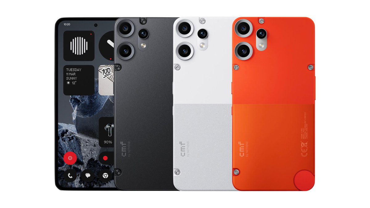chehonz201's tweet image. \CMF Phone 2 Pro 国内発表🥳🙌/
✅6.77インチディスプレイ(有機EL×最大120Hz)
✅MediaTek Dimensity 7300 Pro 5G
✅メモリ+ストレージ容量:
8GB+128GB / 8GB+256GB
✅microSDカード対応(最大2TBまで)
✅デュアルカメラ
(50MP 広角+8MP 超広角+50PM望遠)
✅5,000mAh / 33W急速充電 / 重さ…