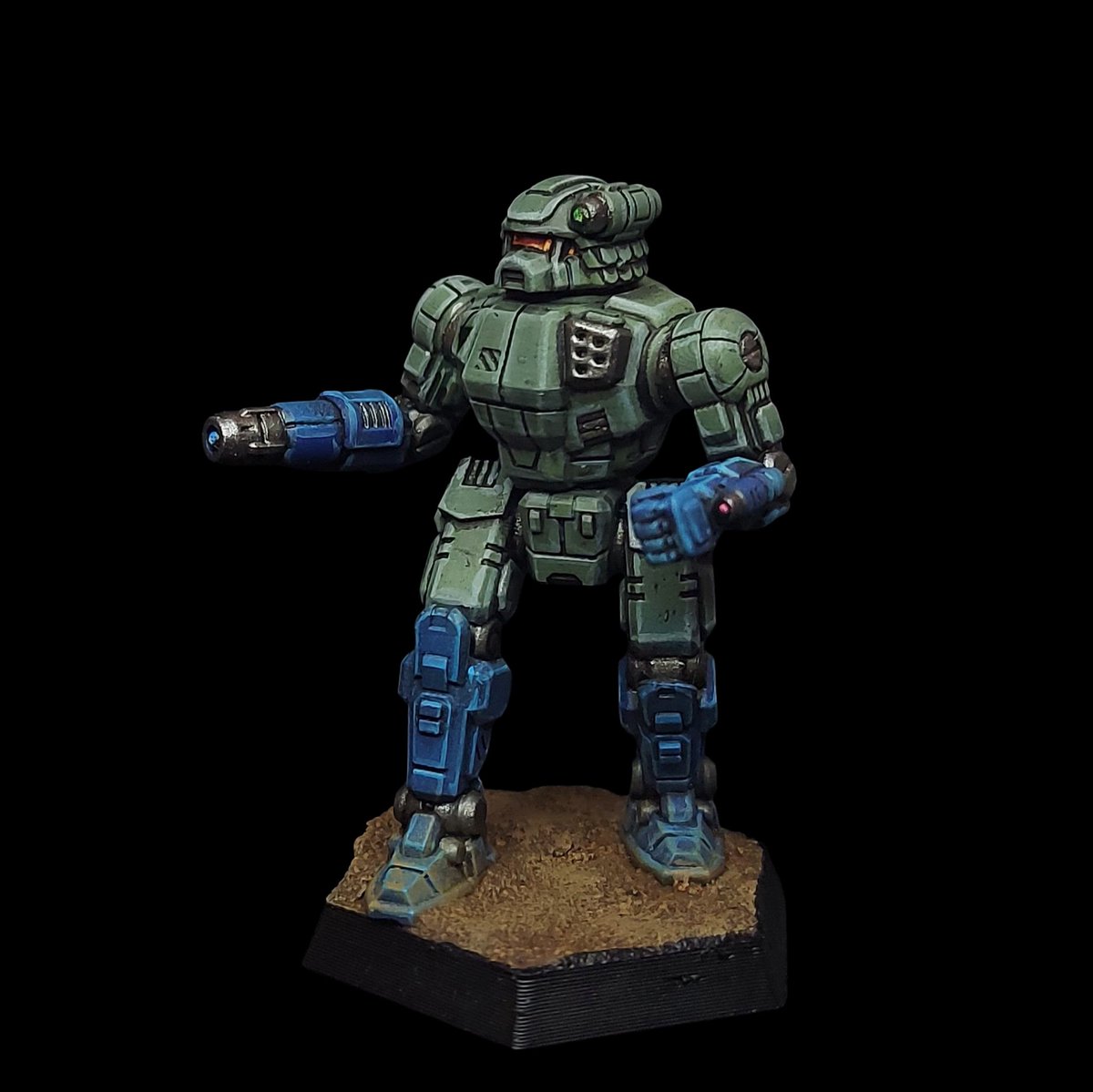 Mokiplamo's tweet image. Vindicator 7L, Capellan Confederation 1st Liao Guards.
"Citizens of Terra, Do not be alarmed. The Chancellor brings his finest to liberate you from the Clan Usurpers!"
Own one of the finest Vindicator models out there by Kromlekthemad: cults3d.com/:2696049
#Battletech
