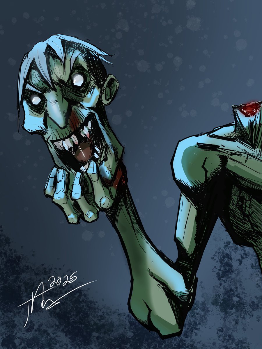 golemwulf's tweet image. Sometimes you just need to draw something a little creepy, right? Or is that just me?
#comicart #comicart #comics #comicbook #digitalart #digitalartwork #digitalartist #digitalartwork #drawingart #fantasy #creepy #horror #zombie #cartoon #procreate #artist #illustration #head