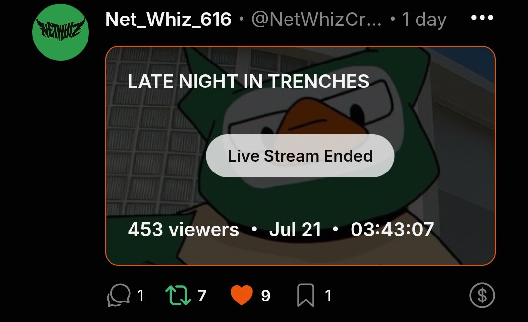 NetWhizCrypto's tweet image. Streaming on @TheArenaApp was unreal
450+ viewers on my first stream?!
Didn’t expect that kind of love.
Just wait till I get a proper setup… I’m about to turn @TheArenaApp into Twitch 2.0.