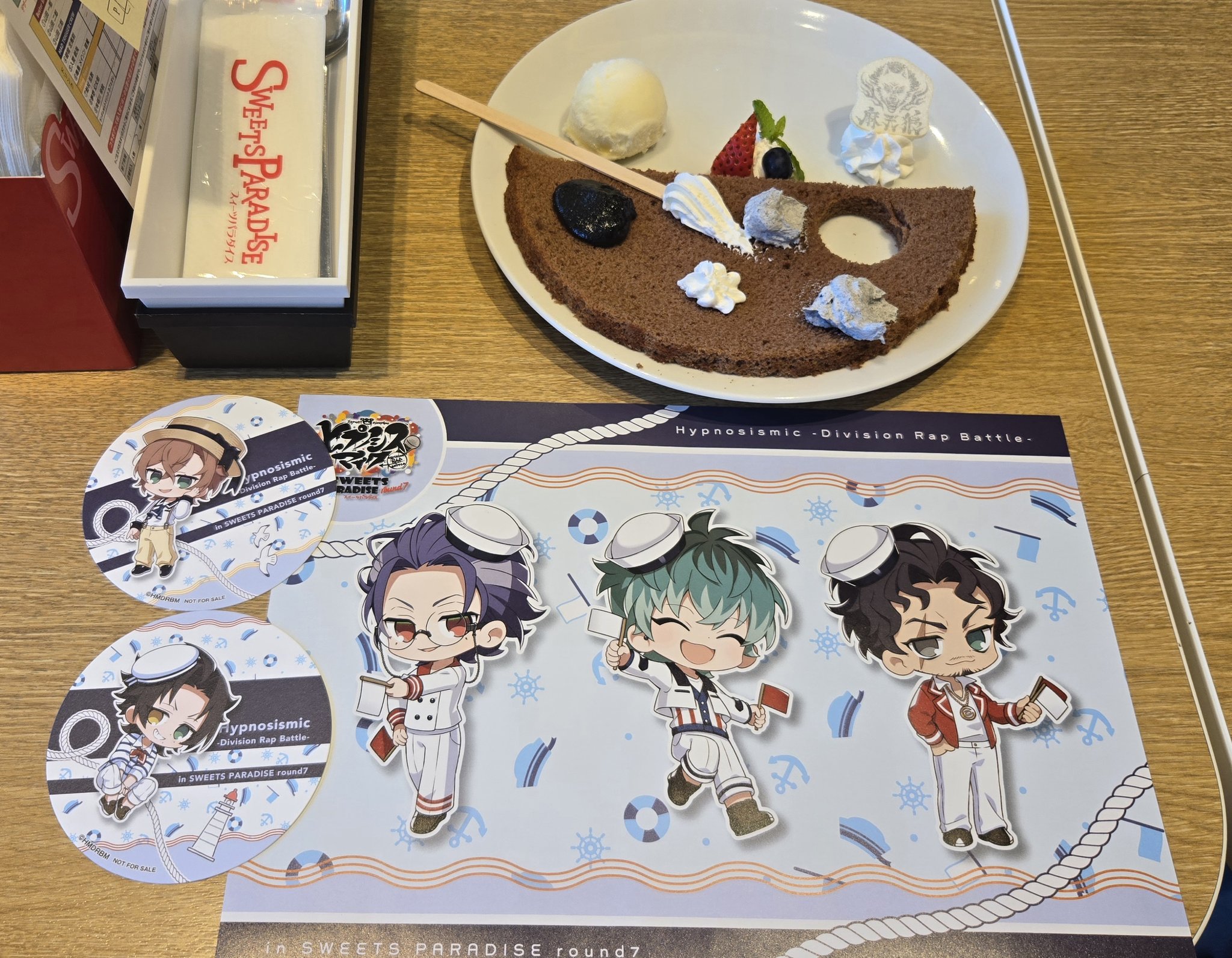 お*ん様 わたしの幸せな結婚 スイパラ 　ランチョンマット　コースター　ポストカ ランチョンマット ポストカード コースター 特典 にじさんじ