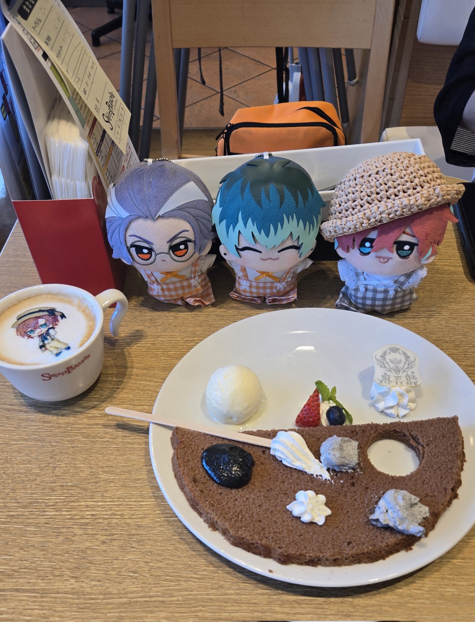 シオカラーズ コースター ランチョンマット コラボカフェ アオリ