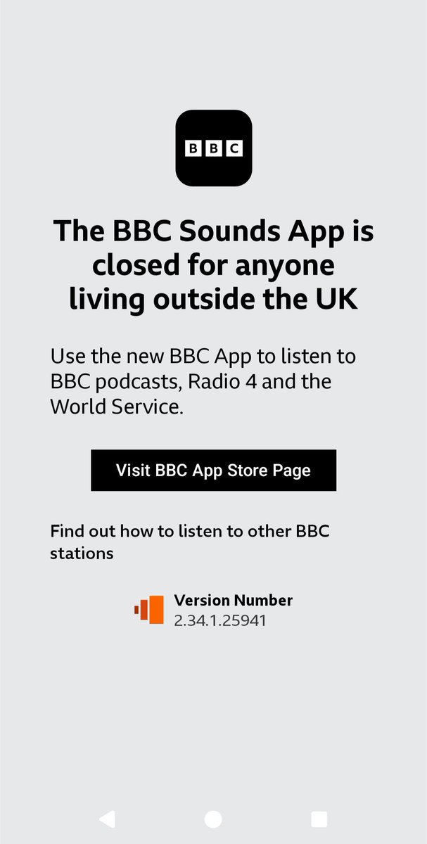 britculturejp's tweet image. 昨日21日をもって英国外でBBC Soundsのアプリが使えなくなり、BBCラジオの大半を聴けなくなりましたが、TuneIn Radioのアプリを通してBBC Radio1や6などを引き続き聴くことができます📲
iPhoneやiPadからは▶️ apps.apple.com/jp/app/tunein-…
Andriodからは▶️ play.google.com/store/apps/det… 🇬🇧