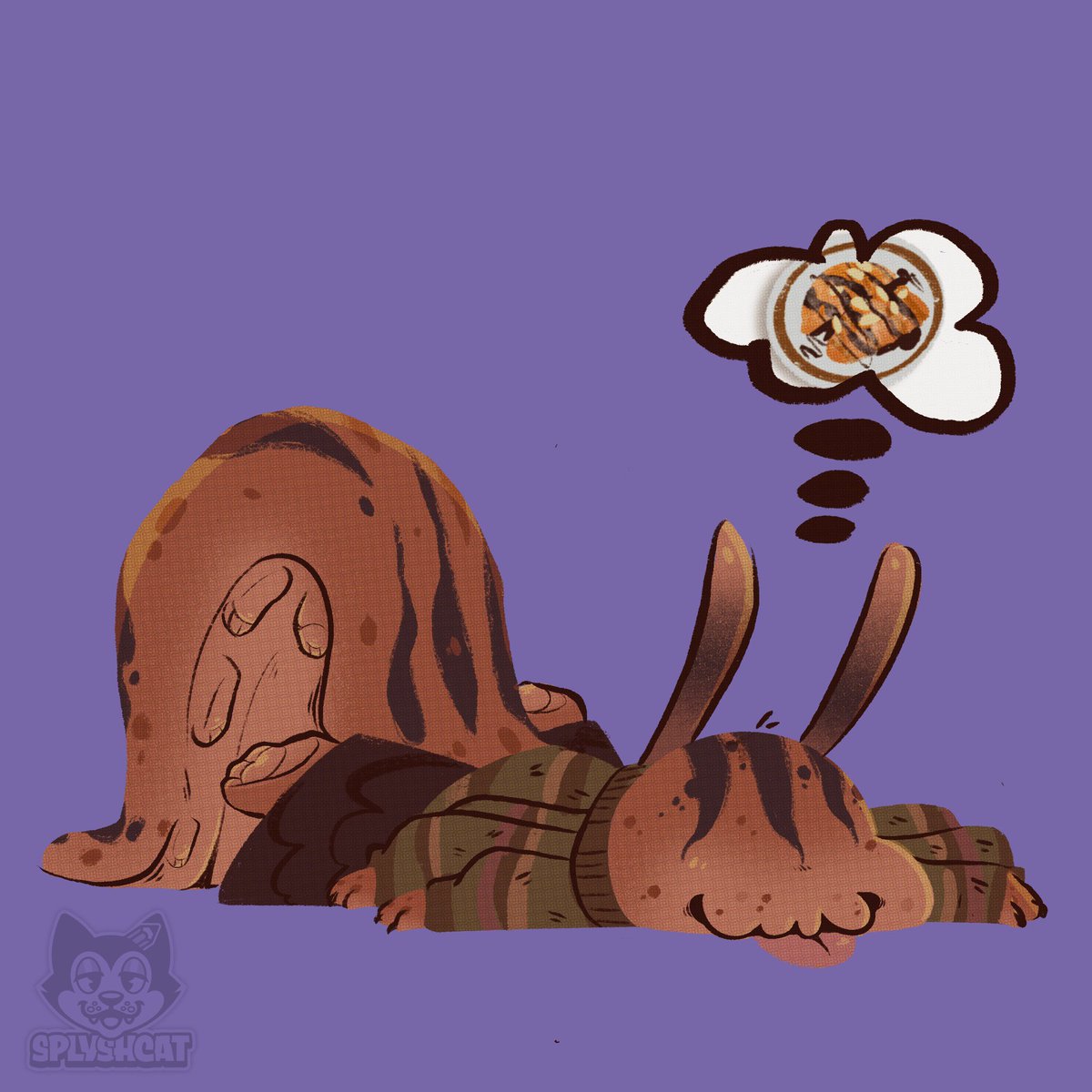 Chocolate croissant cheeb for <a href="/Astr0000x/">ᯓ★ Astr0 🪴🍊</a> 🥐