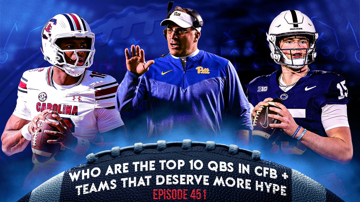 UnnecRoughness's tweet image. NEW EPISODE OUT NOW
- Latest NCAA news/CFB drama
- Recapping Top 10 QB lists
- Which teams aren't getting enough hype
youtu.be/o0Ra34Iqn70