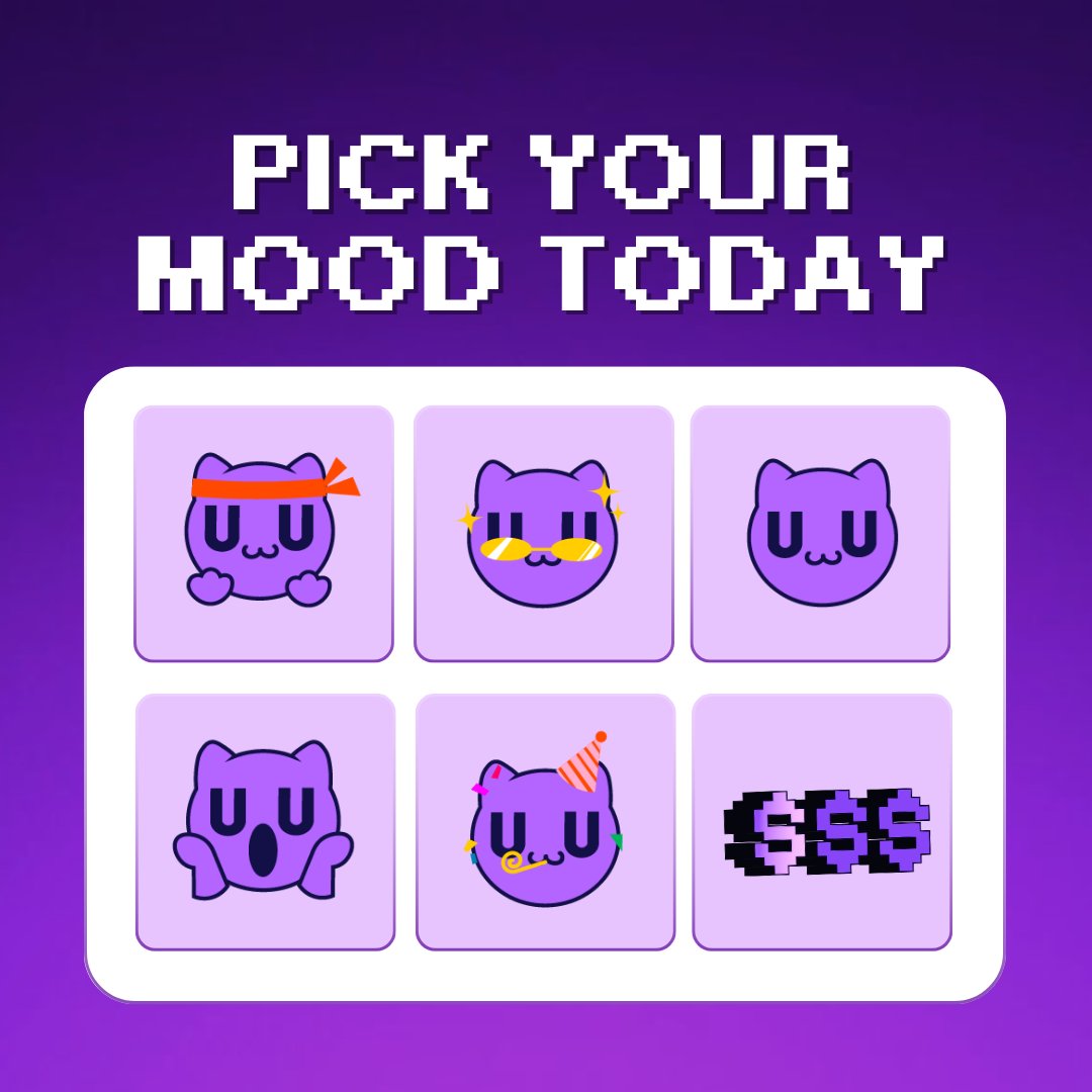foruai's tweet image. GM 🌞
Pick your mood today 👇
Whatever the mood, ForU moves with you.