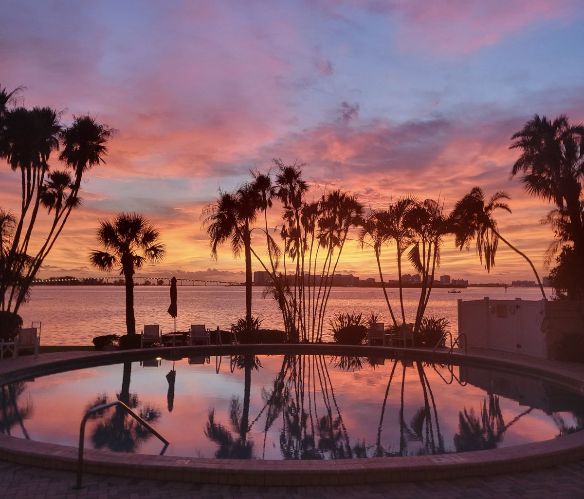 WeatherProf's tweet image. Stunning sunsets tonight across the Bay Area!! This one from Tom Boorsma in Clearwater.
Send weather pics to WFLA.com/ReportIt
