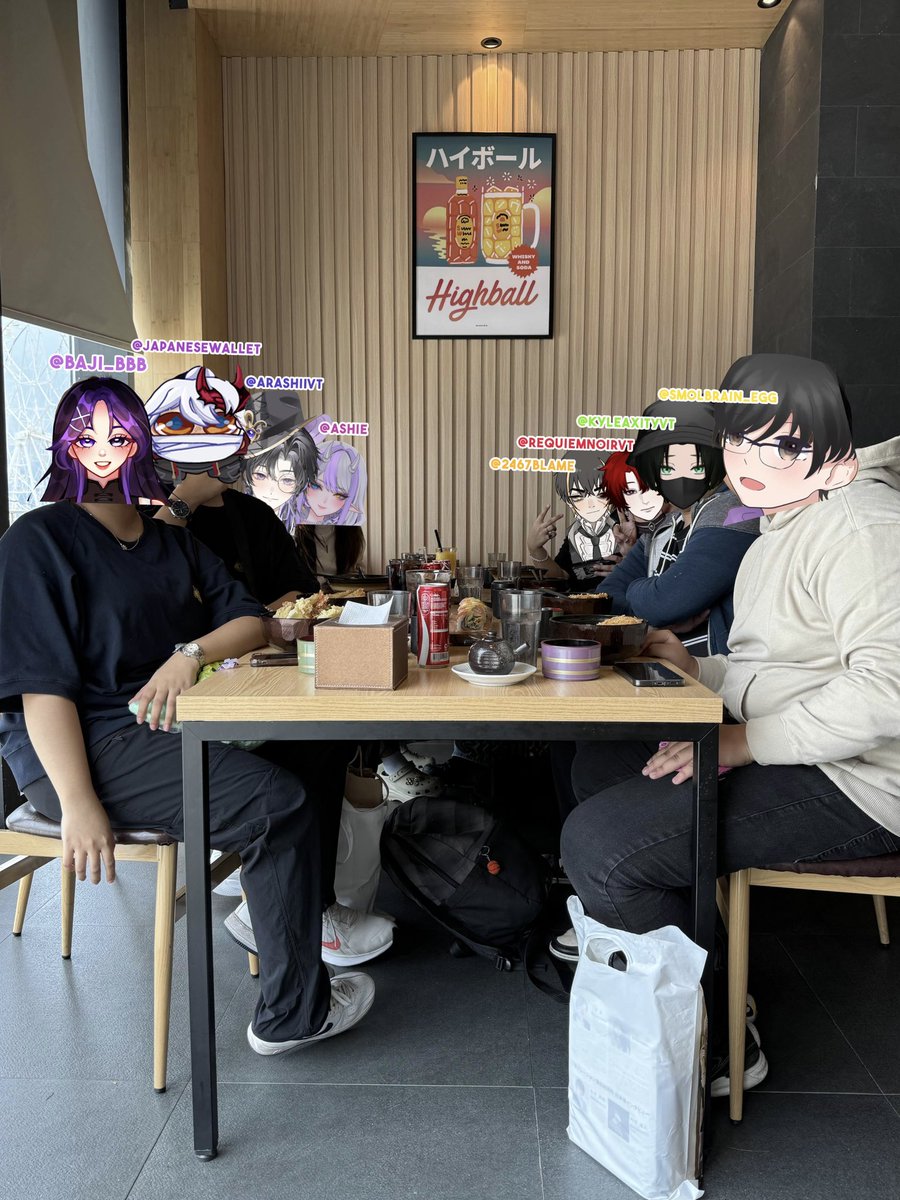 Had a blast with these amazing people! >w<

Thank you for the fun Weekend! ACX was exciting because of you guys 🤍 To more meet ups soon hihi <3

<a href="/ArashiiVT/">ArashiVT🐺</a> <a href="/Baji_bbb/">Baji 🌸🖊️ COMMS OPEN</a> <a href="/japanesewallet/">Saiffu 👁️😈</a> <a href="/SmolBrain_EGG/">Chichi🥚💤</a> <a href="/KyleAxityVT/">KyleAxity 💚 Reveuse Project</a> <a href="/RequiemNoirVT/">Requiem Noir ⛓♦️ Reveuse Project</a> <a href="/2467blame/">?????</a>