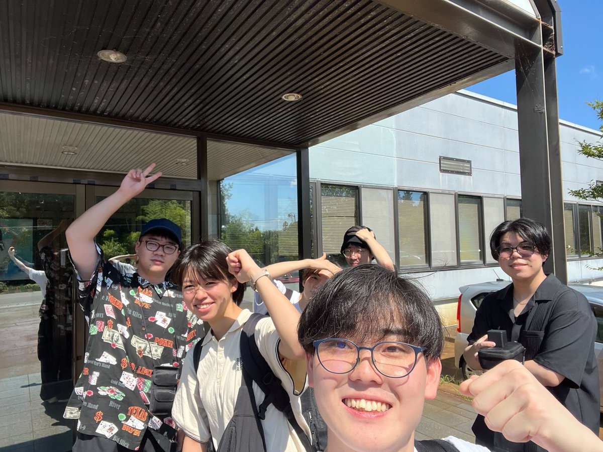 後発組が長岡を出発しました！
午後には千葉、豊橋組と合流する予定です