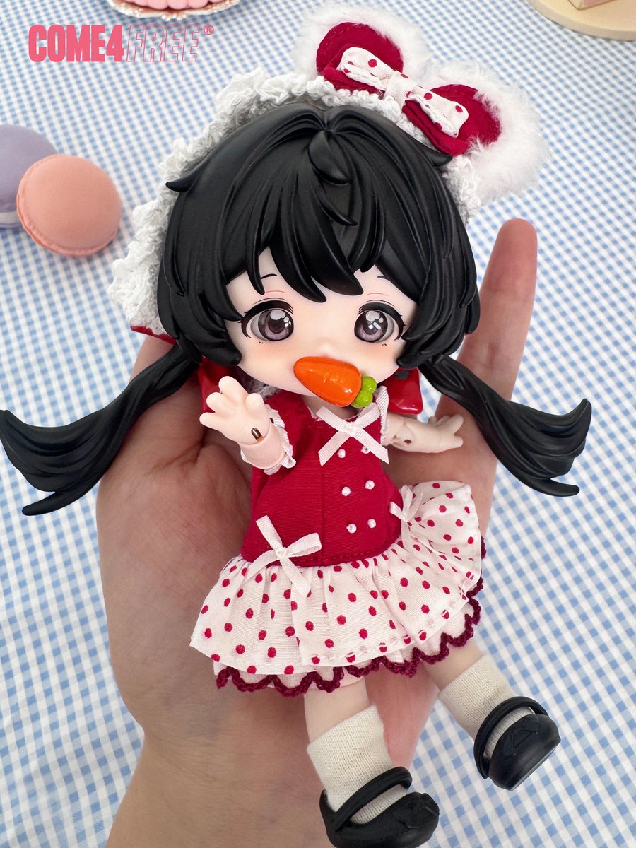 hermeow_shop's tweet image. 🆕ブラインドドール新作情報🆕
以前ご紹介したCOME4FREE社の2.5等身ドール企画が、BONNIE(バニーボニー)の最新作「ミルキードリーム・シュークリーム」BJDブラインドドールシリーズは通常全種類の実物が公開!獣の口は可愛いね💖
ラインナップは全4種+シークレット1種、続報をお楽しみに!