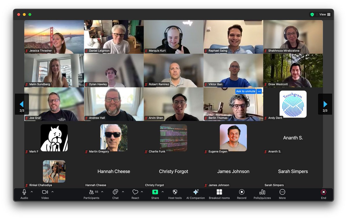 Thank you all for coming to this month's #iOSDevHappyHour meetup!! See you all next month! 🗓️