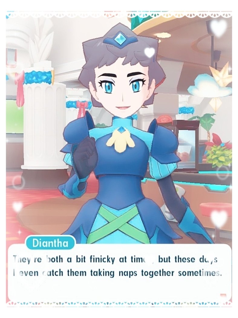 Daily_Diantha's tweet image. Day 13  🪽  
diantha　mentions　how  
gardevoir　and　keldeo  
enjoy　napping　together　!  

have　a　good　rest　too,  
darlings　!
