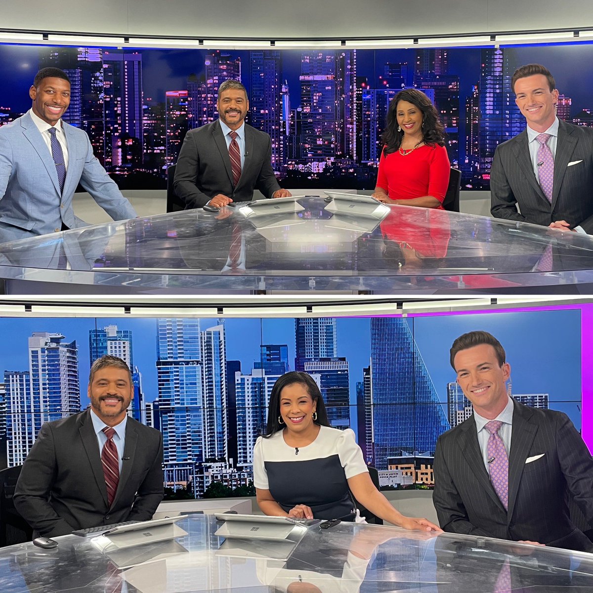 Hunt_Wx's tweet image. So great to have @MarcMullins1 on the anchor desk in the evenings!
Everyone give Marc a warm welcome to Central Texas! See y’all in a bit on KVUE News at 10!