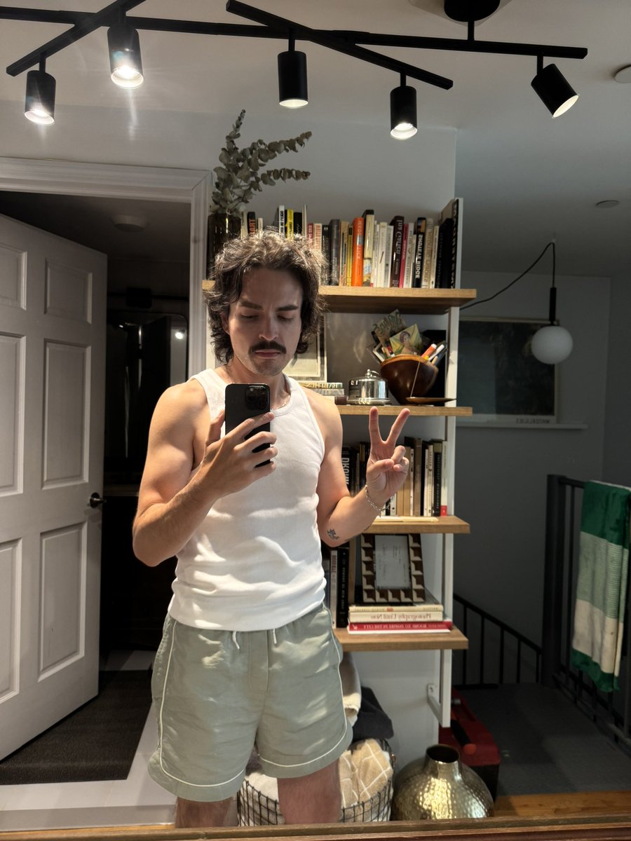 made an “open sesame” martini and hung a mirror