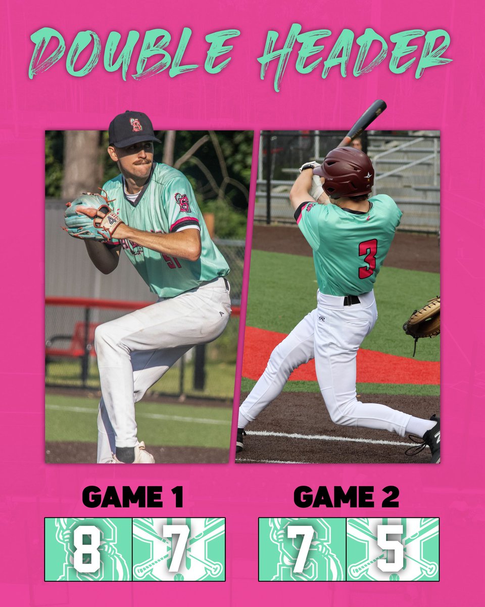 A double header sweep for the Lizards! 🦎⚾️🦎