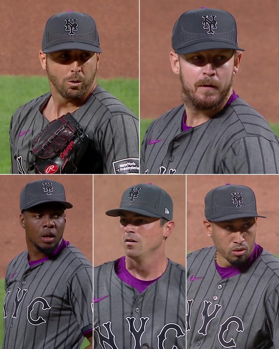 SNY_Mets's tweet image. What a job by the Mets' bullpen tonight 👏
Kevin Herget, Chris Devenski, Huascar Brazobán, Brooks Raley and Edwin Díaz combined to allow just one run over six innings 🔥