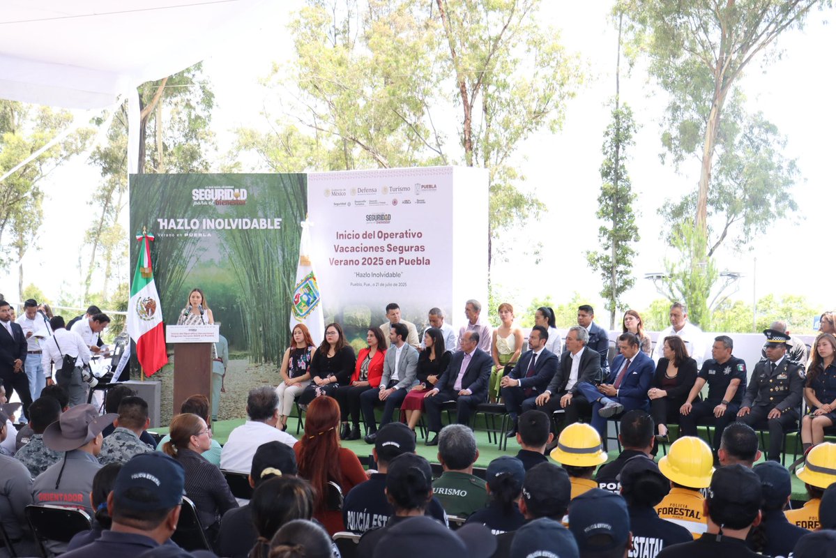 Ariadna Ayala (@ariadnaayala) on Twitter photo Nos sumamos al compromiso de nuestro gobernador, el Dr. <a href="/armentapuebla_/">Alejandro Armenta</a>, de fortalecer la seguridad en estas vacaciones☀️, para que las y los visitantes puedan disfrutar de Puebla y de #Atlixco en esta temporada.
#PorAmorAPuebla continuamos trabajando para brindar paz y Nos sumamos al compromiso de nuestro gobernador, el Dr. <a href="/armentapuebla_/">Alejandro Armenta</a>, de fortalecer la seguridad en estas vacaciones☀️, para que las y los visitantes puedan disfrutar de Puebla y de #Atlixco en esta temporada.
#PorAmorAPuebla continuamos trabajando para brindar paz y