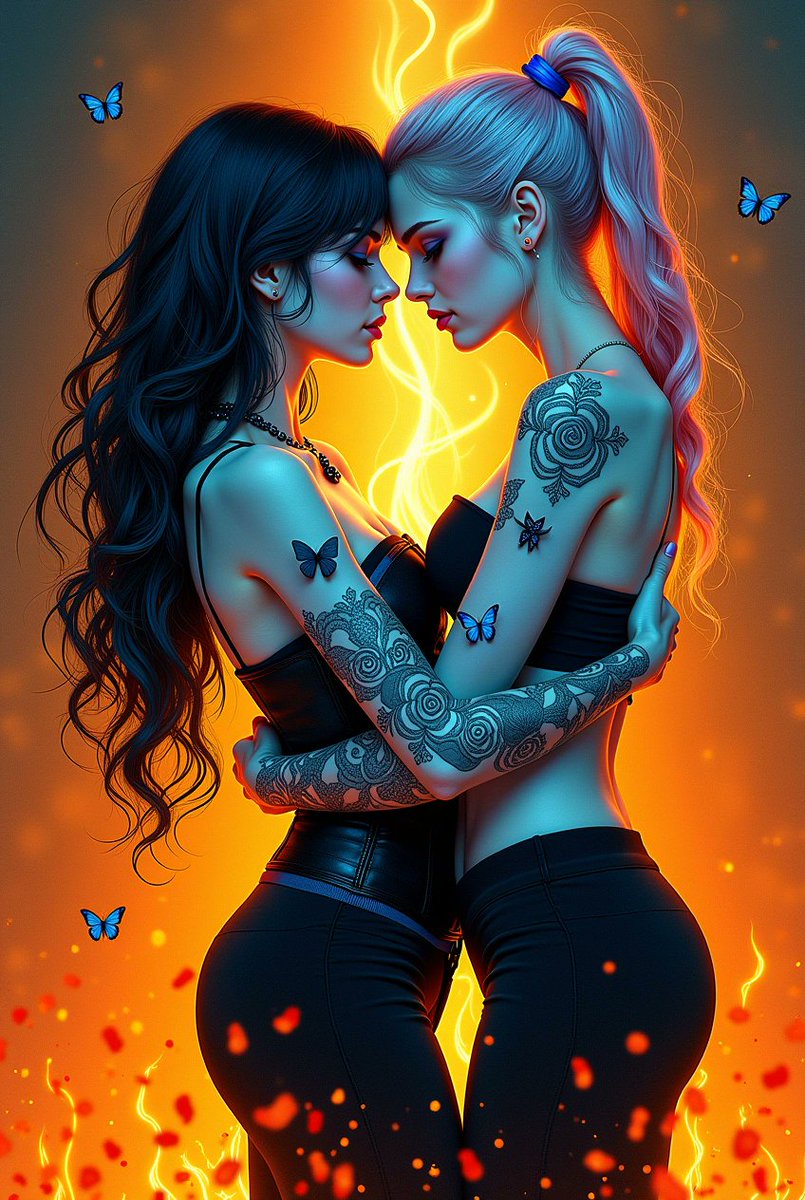 TwistdWhispers's tweet image. The Flame and Her Keeper