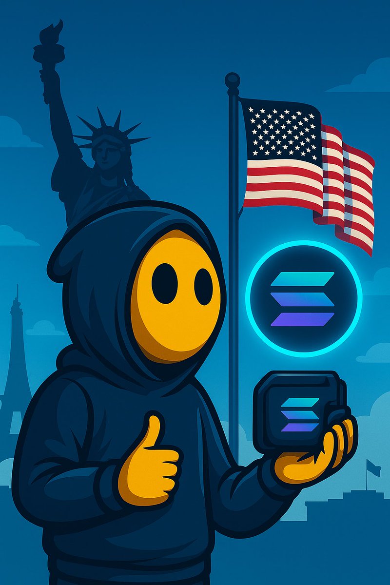 NoFaceCrypto24's tweet photo. Forget the Fed. I trust the blockchain.
$SOL helped me escape the matrix โ now itโs your turn.
๐ธ 88$ up for grabs
๐ฉ Drop wallets | ๐ RT + Follow
#SolanaEveryday #CryptoUSA #EscapeTheSystem #SOLPower #NoFaceEnergy https://t.co/ty0qQA4dSL