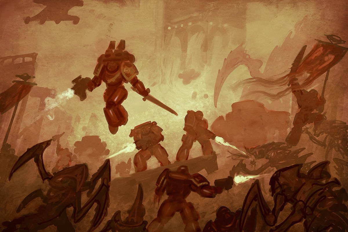 TFMsaad's tweet image. Blood Angels
Before bed sketch
#warhammer40k #warhammerart #WarhammerCommunity