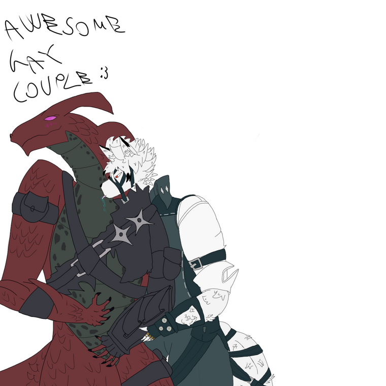 DDead10900's tweet photo. fantastic gay couple:3333
And typhus…
#ZZZ 
#Fortnite 
#warhammer40k 
#Memes https://t.co/LzxFx9gTEO
