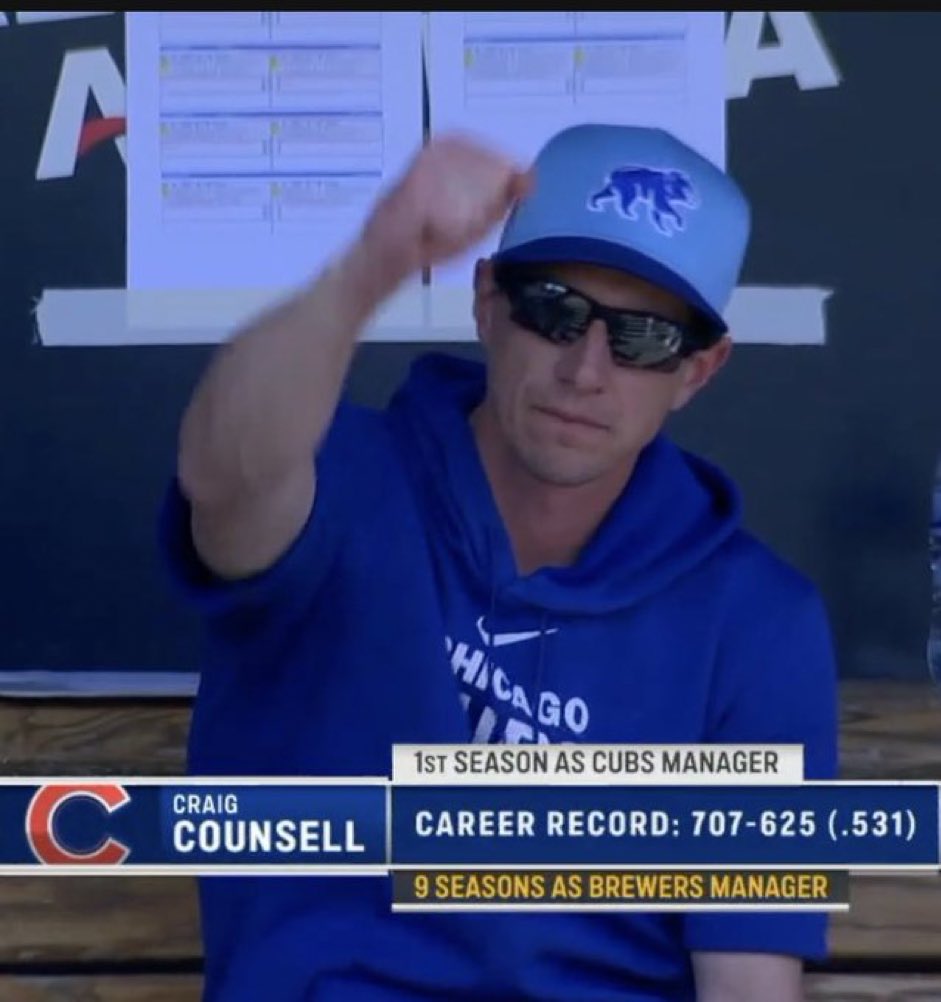 FieldPigeon's tweet image. Cubs blow a 3 run lead and give up 11 unanswered to the Royals and take the L.
