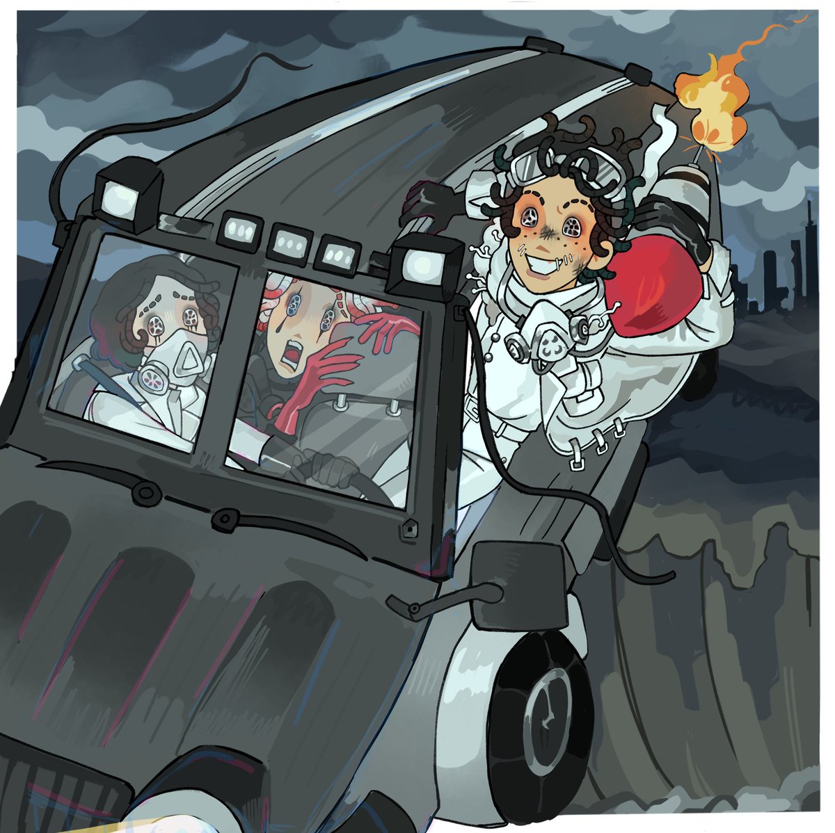 gellyplanet's tweet image. every coa needs mike morton #IdentityV