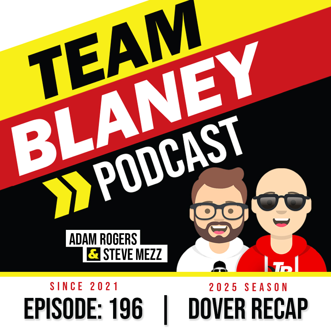 teamblaney's tweet photo. ๐จ Episode 196!
@AdamRogers & @Mezz_12 break down Ryan @Blaney's top 10 run at the @MonsterMile. Plus, they offer an update on the #TeamBlaney @NASCAR #Fantasy Live League and look ahead to the #Brickyard400 at @IMS.
Listen on your favorite #Podcast app or watch on @YouTube. https://t.co/rwsZ3ku7n1
