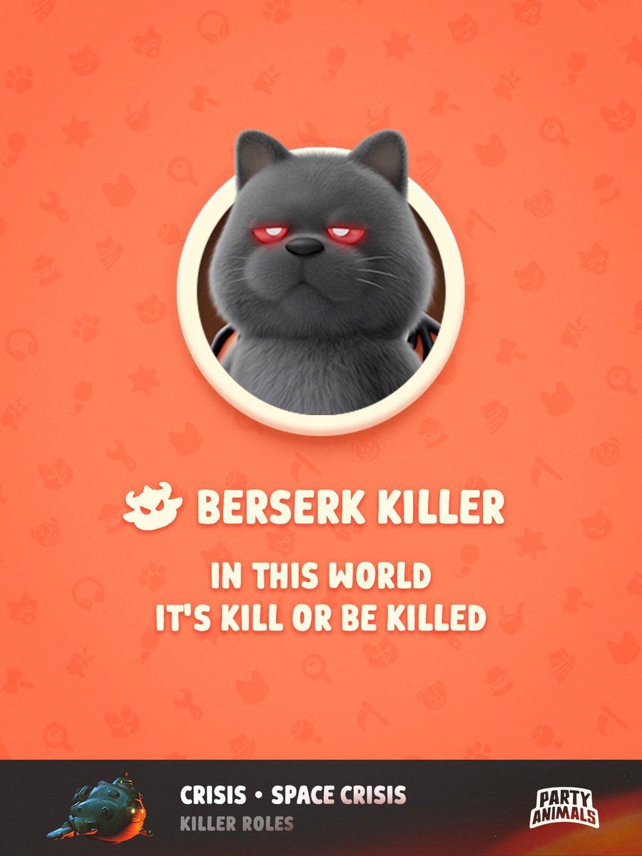 party_animals's tweet image. New role coming to Crisis Mode this week—Berserk Killer!
#PartyAnimals #Steam #Xbox #PlayStation
