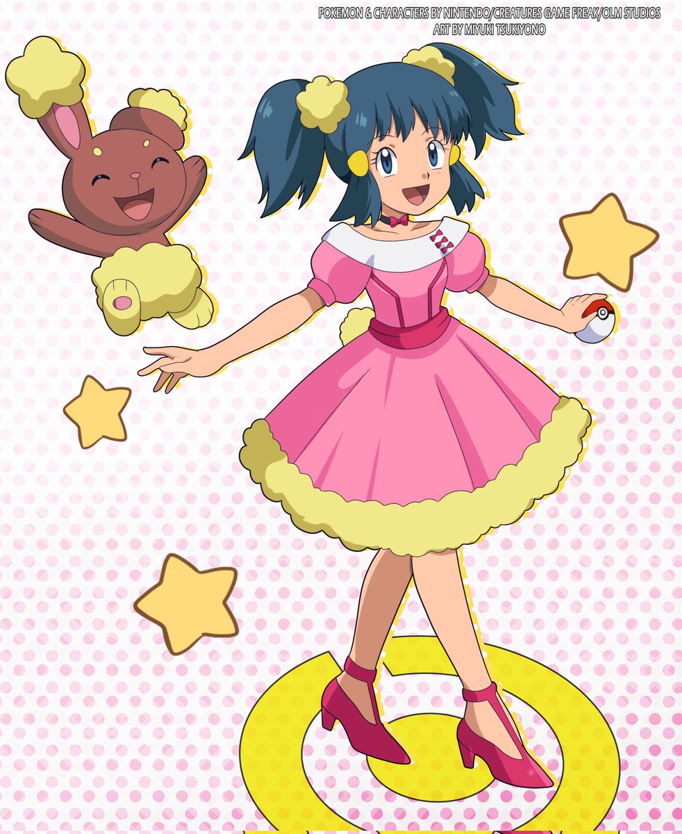 KomisawaS's tweet image. Dawn and buneary Art  x3

#pokemon #anipoke