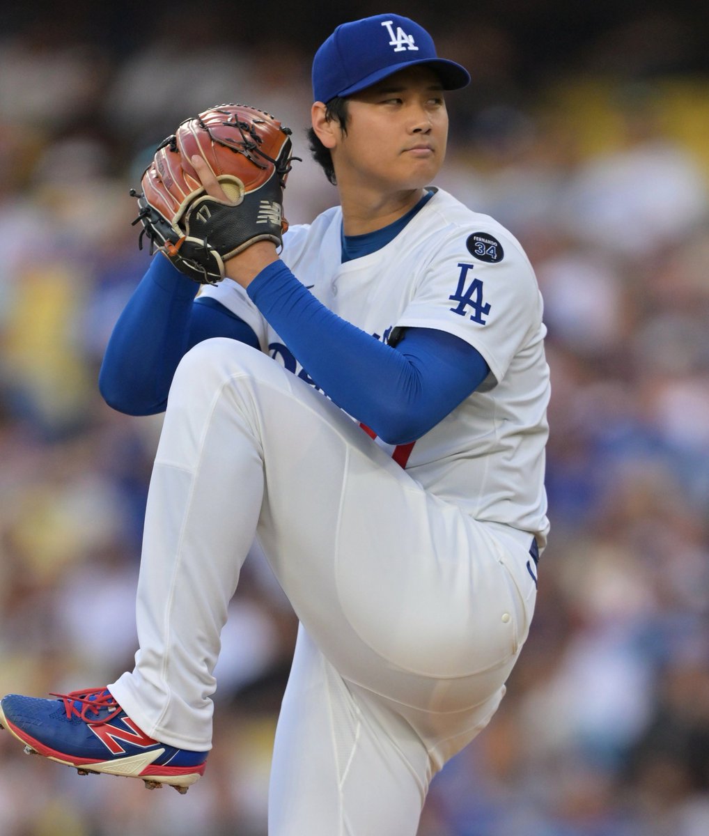 TalkinBaseball_'s tweet image. Shohei Ohtani's line in his sixth start with the Dodgers:
3 IP, 4 H, 1 ER, 1 BB, 3 K, 46 P
Season ERA: 1.50