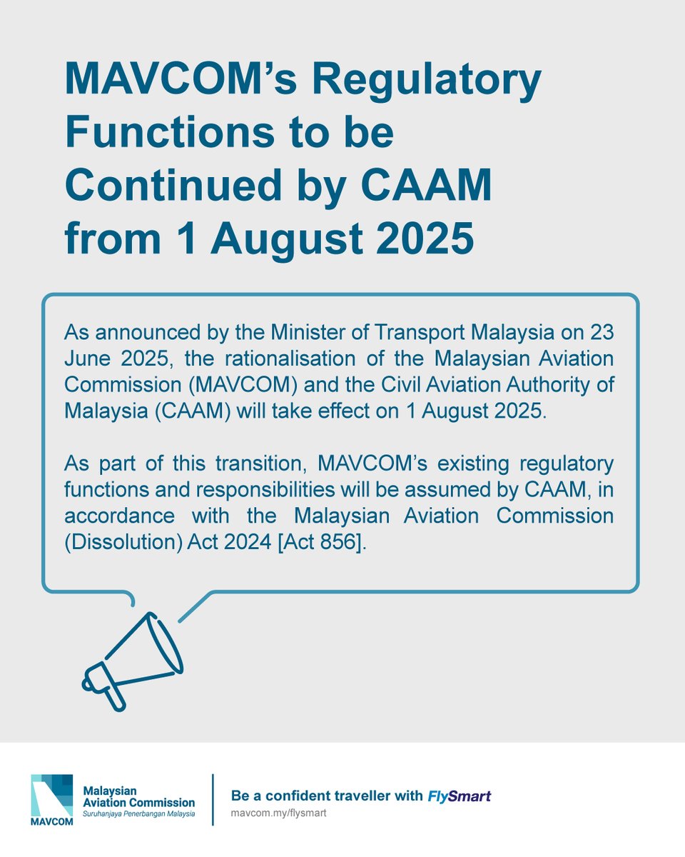Malaysian Aviation Commission tweet media