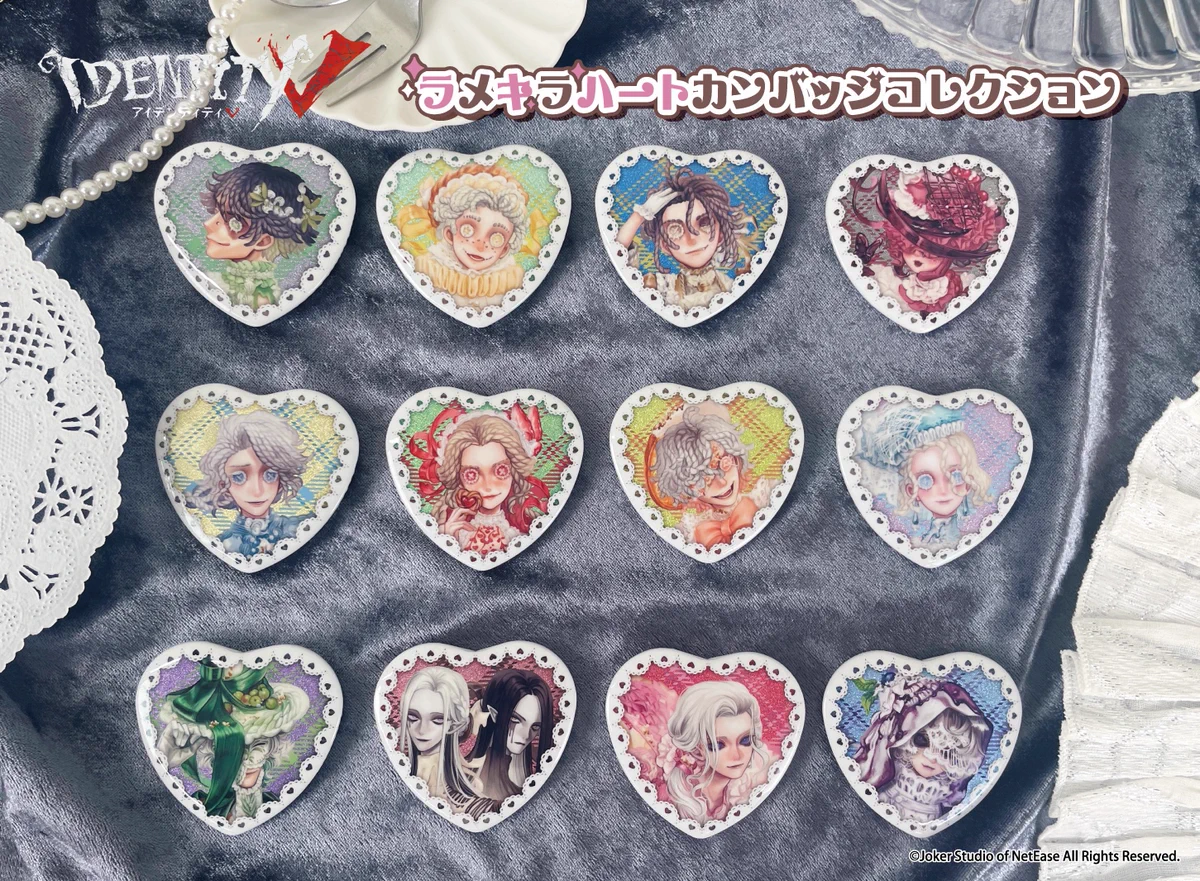 第五人格 囚人 Sweet World Story ハート 缶バッジ GwbeMMQbEAAjaIj?format=webp&