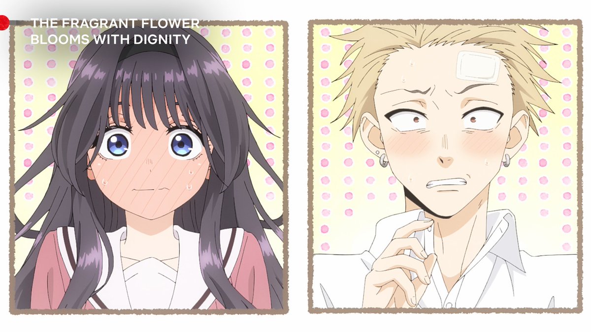 Netflix_PH's tweet image. they did the thing!!! waguri and rintaro’s blushing faces are so cute 🥹🥹
#TheFragrantFlowerBloomsWithDignity #薫る花は凛と咲く #薫る花 #KaoruHanawaRintoSaku #KaorukoWaguri