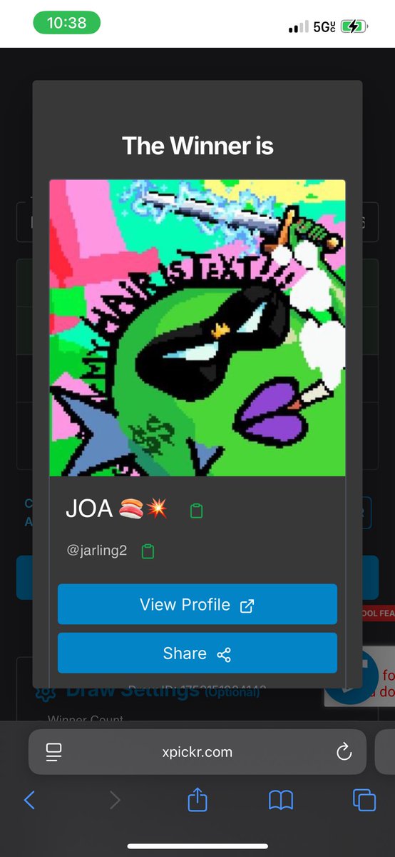 Ayyy our $10 $DUMB winner is <a href="/jarling2/">JOA 🍣💥</a> ❤️‍🔥

I’ll send you a DM for your address. Congrats!!