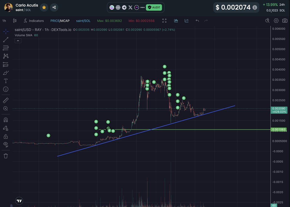 vemutlu's tweet image. $SAINT 🔥